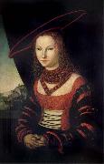 Portrait of a woman Lucas Cranach